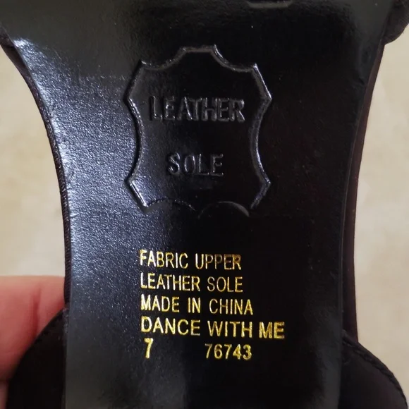 Unlisted Black Strappy Women's Heels - Picture 4 of 7